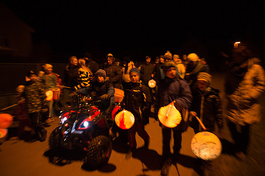 Lampionový průvod Dožice 2017