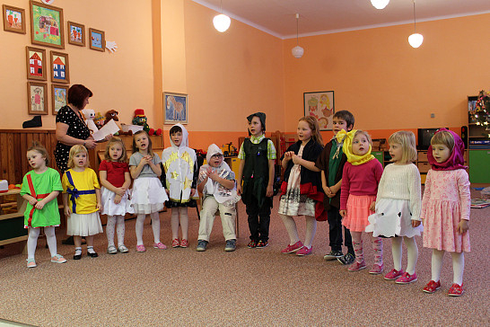 Vánoce v MŠ Starý Smolivec 19. 12. 2017