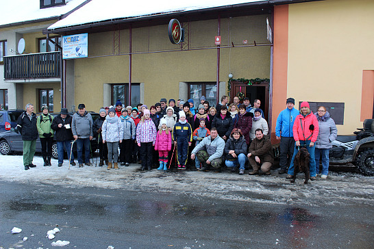 Turistický oddíl odpochodoval poslední túru v roce 2017