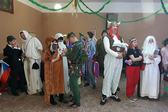 Maškarní bál pro dospělé v Budislavicích 27. 1. 2018