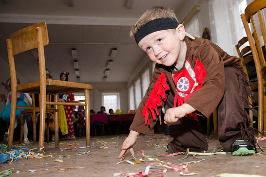 Dětský maškarní v Dožicích 2018