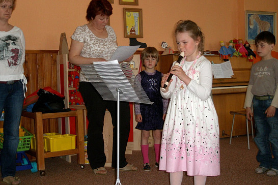 Besídka ke Dni matek v MŠ Starý Smolivec