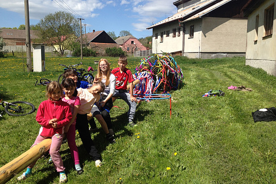 Májka a čarodějnice v Dožicích 30. 4. 2018
