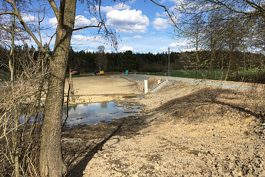 Rybník Strhaný ve Starém Smolivci 2018