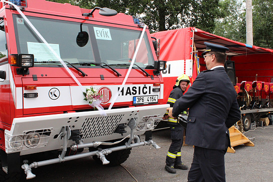 Hasiči převzali novou techniku 23. 6. 2018