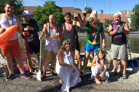 Pouť v Mladém Smolivci a 1. ročník plavby po rybníčku 12. 8. 2018