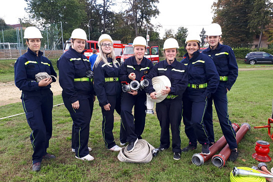 Hasičky z Radošic a Mladého Smolivce nás odjely reprezentovat do Nepomuka 8. 9. 2018