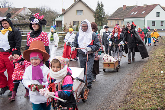 Masopustní putování Dožicemi 2.3.2019