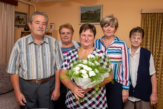 Manželé Konvářovi z Dožic oslavili zlatou svatbu