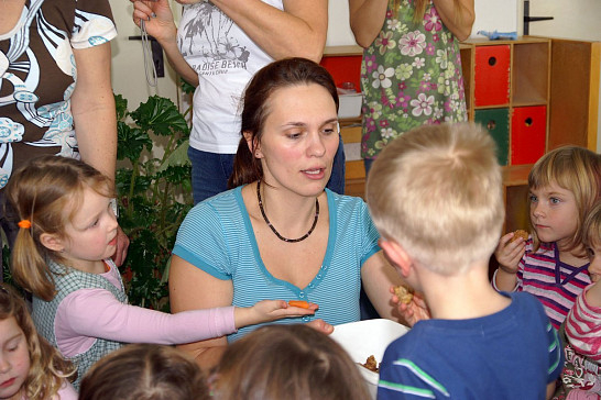 Bio beseda ve školce „ U veverky“ ve Starém Smolivci 