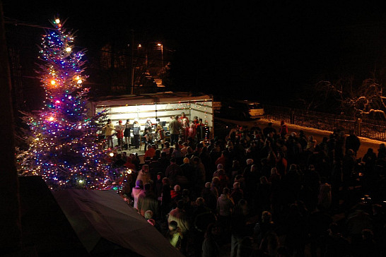 Rozsvícení stromečku 2010