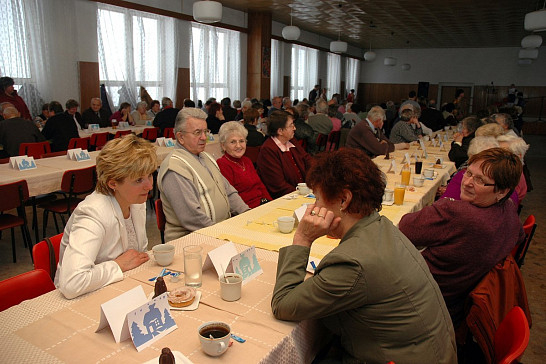 Senioři v Kasejovicích slavili