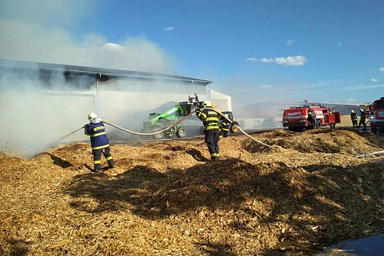 Smolivečtí hasiči zasahovali v Rožmitále pod Třemšínem 26.8.2020
