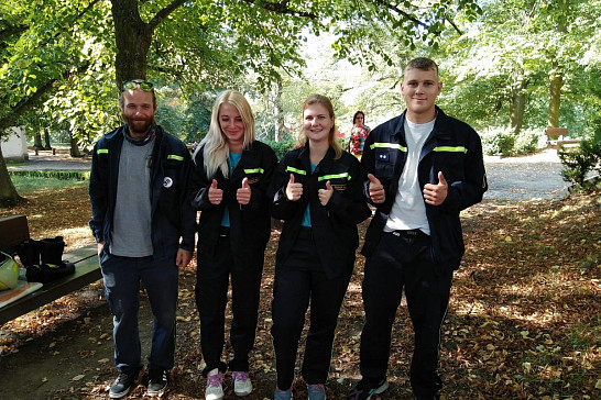Běh hasičů do Svatohorských schodů 12.9.2020