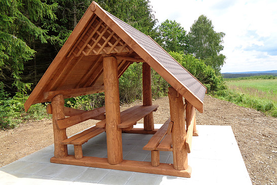 Dva nové altánky slouží všem