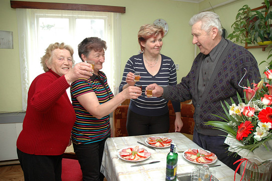 Manželé Nachtmanovi z Budislavic oslavili smaragdovou svatbu