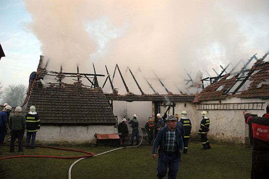 Požár v Dožicích