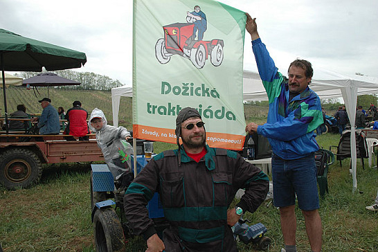 Dožická traktoriáda na Moravě