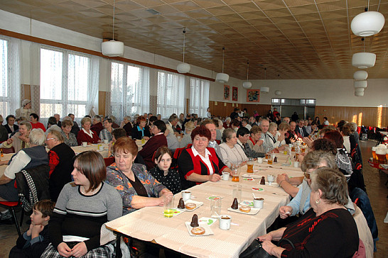 Předvánoční setkání důchodců 2009.